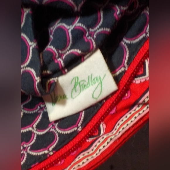 Red Motif Vera Bradley Small Tote § - Picture 11 of 12